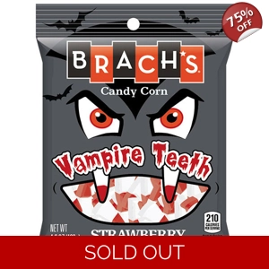 Brachs Candy Corn Vampire Teeth Strawberry | Halloween Sweets